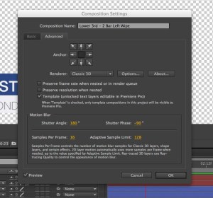 AE Lower 3rd Template_Settings